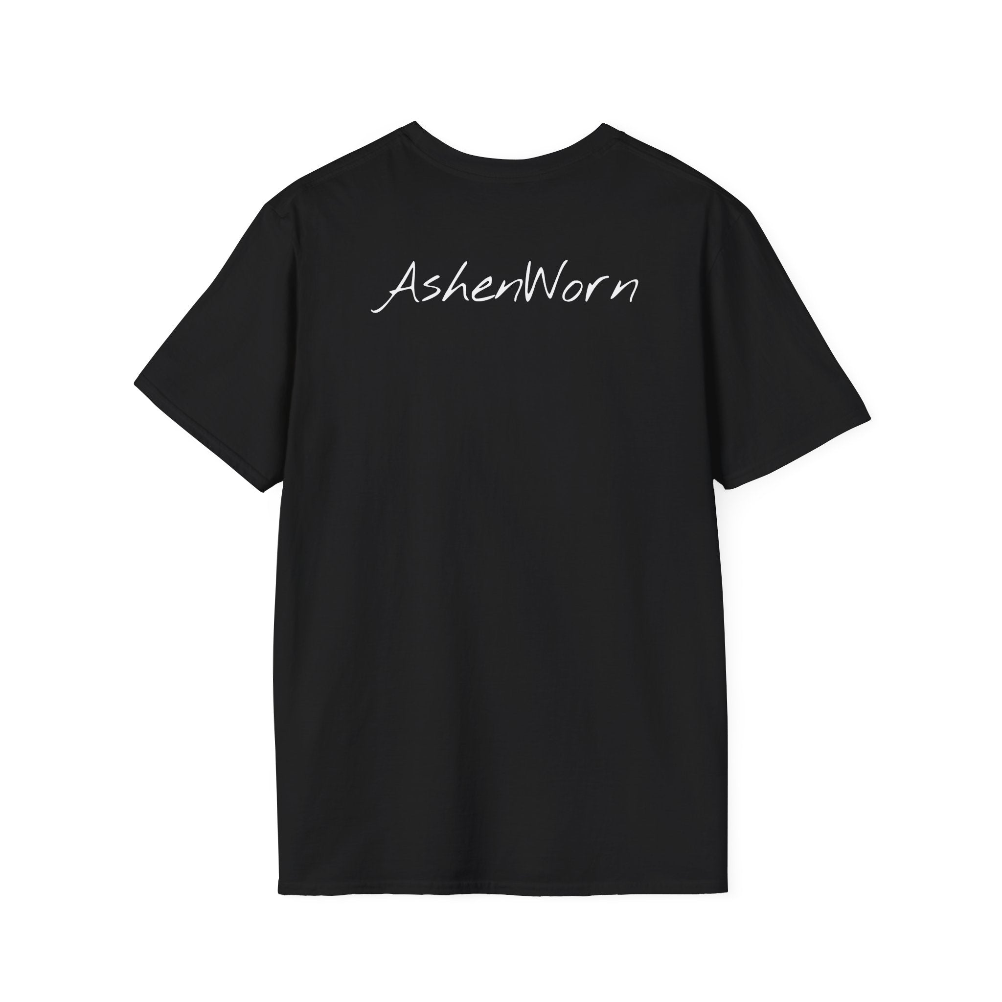 T-Shirt — "Still Reaching, Still Growing" Neon Hand Graphic