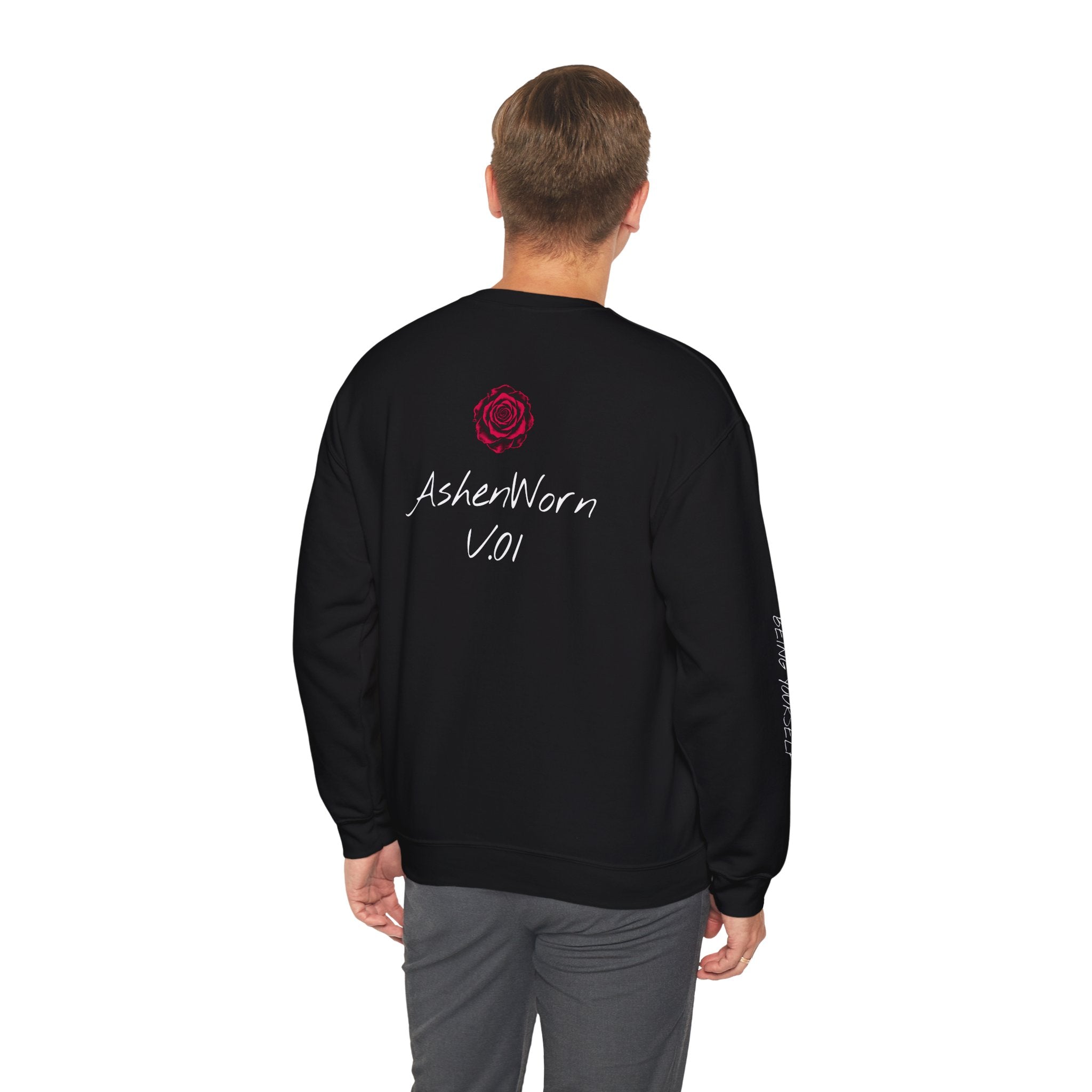 Vaporwave Venus Bust Crewneck Sweatshirt (Beauty In Being Yourself)