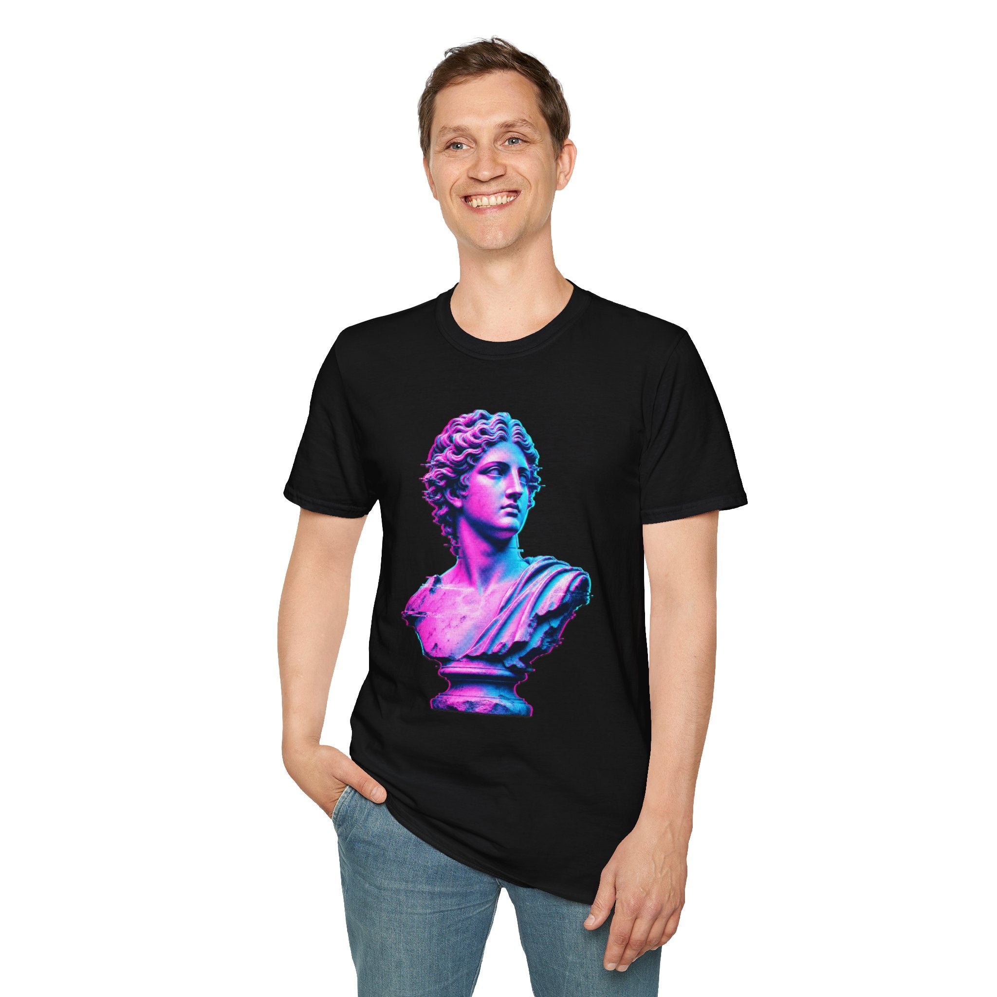 Be The Light Apollo Bust Unisex Softstyle T-Shirt