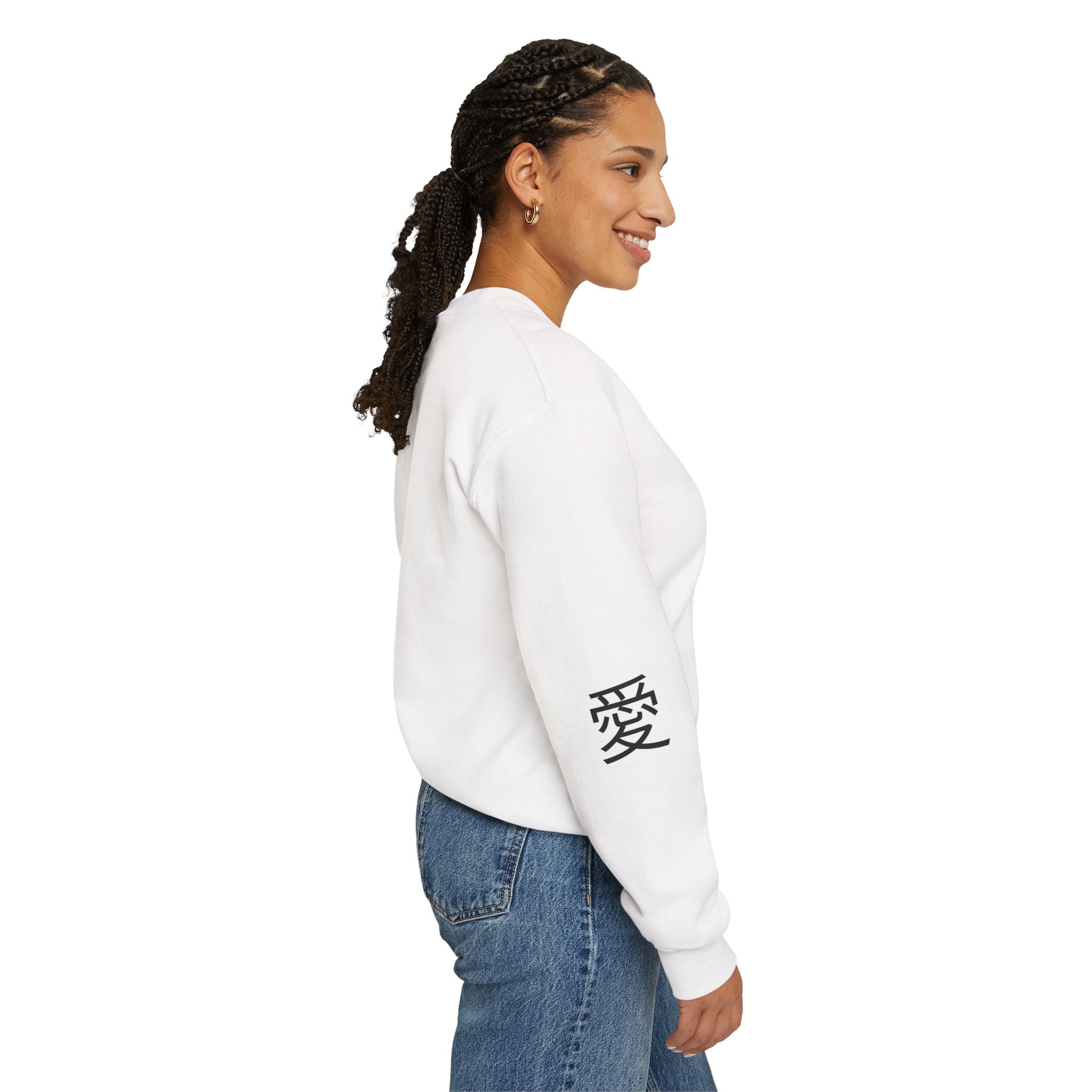 Vaporwave David Bust Crewneck Sweatshirt