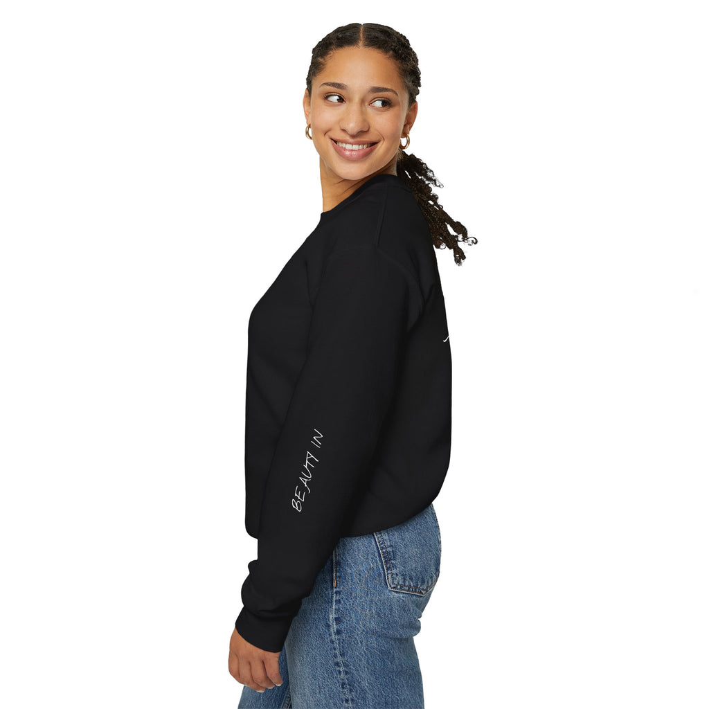 Vaporwave Venus Bust Crewneck Sweatshirt (Beauty In Being Yourself)